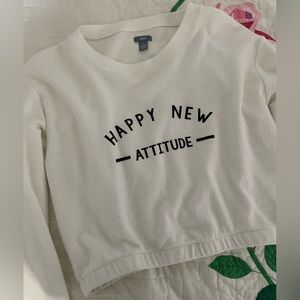 Aerie long sleeve crop top